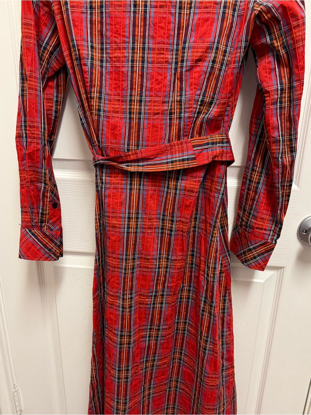 Finley Christmas Plaid Maxi Dress - Picture 14 of 14